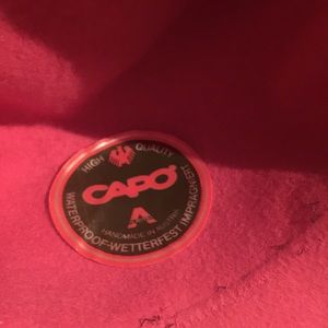 Ladies Capo Austrian fedora hat